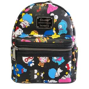 ✨ NWT Loungefly Sanrio Characters All Over Print (AOP) Mini Backpack ✨